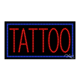 21118 LED Sign 32" x 17"