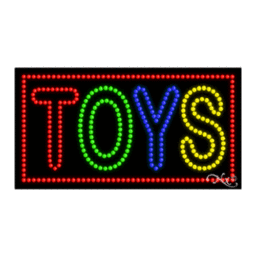 21121 LED Sign 32" x 17"