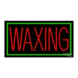 21123 LED Sign 32" x 17"