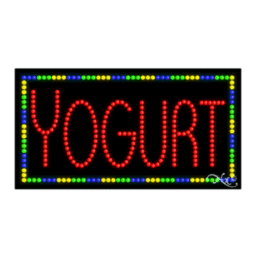 21124 LED Sign 32" x 17"