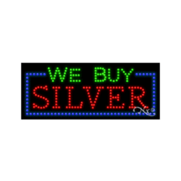 21219 LED Sign 11" x 27"