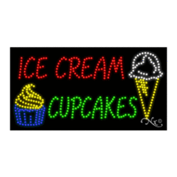 21282 LED Sign 32" x 17"
