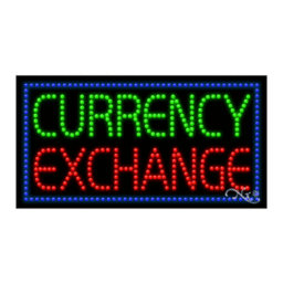 21283 LED Sign 32" x 17"