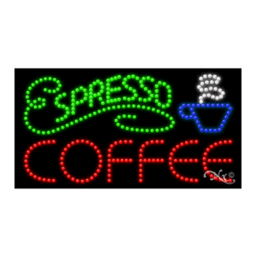 21285 LED Sign 32" x 17"