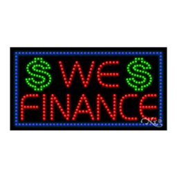 21287 LED Sign 32" x 17"