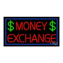 21295 LED Sign 32" x 17"