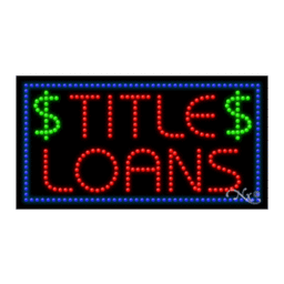 21306 LED Sign 32" x 17"