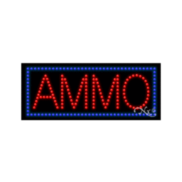 21349 LED Sign 11" x 27"