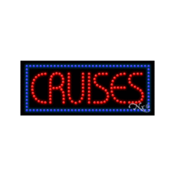 21378 LED Sign 11" x 27"