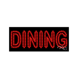 21380 LED Sign 11" x 27"