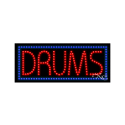 21383 LED Sign 11" x 27"