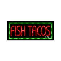 21401 LED Sign 11" x 27"