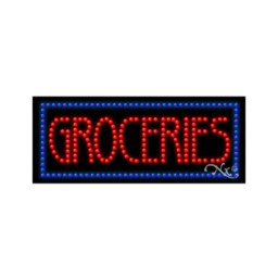 21417 LED Sign 11" x 27"