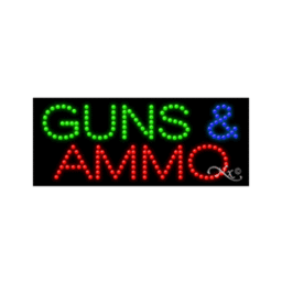 21418 LED Sign 11" x 27"