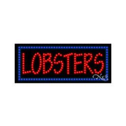 21439 LED Sign 11" x 27"