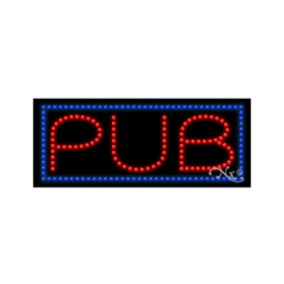 21466 LED Sign 11" x 27"