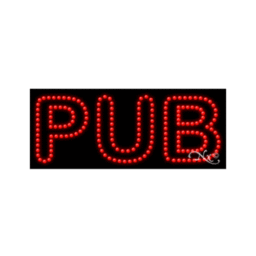 21467 LED Sign 11" x 27"