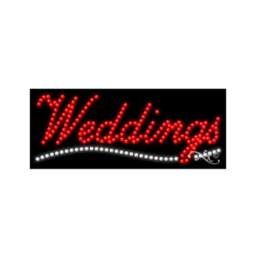 21503 LED Sign 11" x 27"