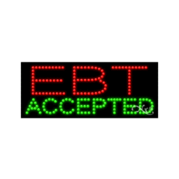 21511 LED Sign 11" x 27"