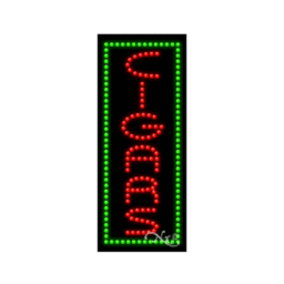 21533 LED Sign 27" x 11"
