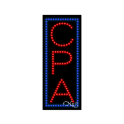 21536 LED Sign 27" x 11"