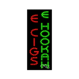 21547 LED Sign 27" x 11"