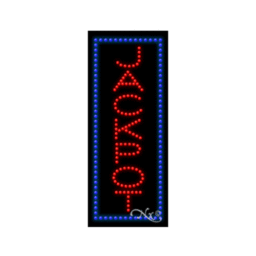 21580 LED Sign 27" x 11"