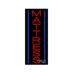 21590 LED Sign 27" x 11"
