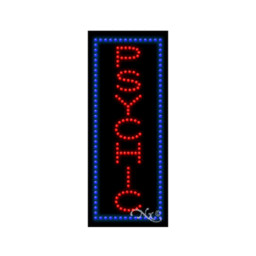 21614 LED Sign 27" x 11"