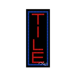 21637 LED Sign 27" x 11"