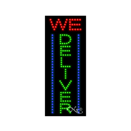21643 LED Sign 27" x 11"