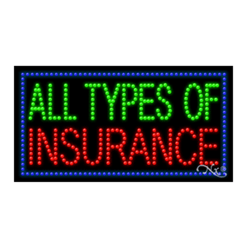 21651 LED Sign 32" x 17"