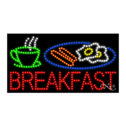 21667 LED Sign 32" x 17"