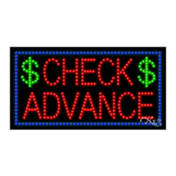 21674 LED Sign 32" x 17"