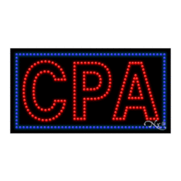 21684 LED Sign 32" x 17"