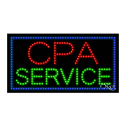 21685 LED Sign 32" x 17"