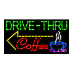 21692 LED Sign 32" x 17"