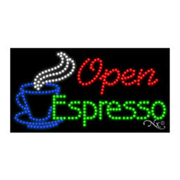 21698 LED Sign 32" x 17"