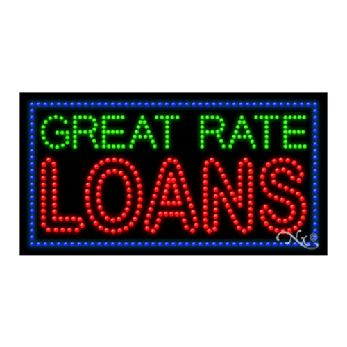 21722 LED Sign 32" x 17"