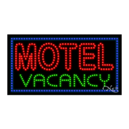 21749 LED Sign 32" x 17"
