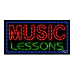 21751 LED Sign 32" x 17"