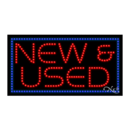 21754 LED Sign 32" x 17"