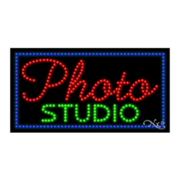 21767 LED Sign 32" x 17"