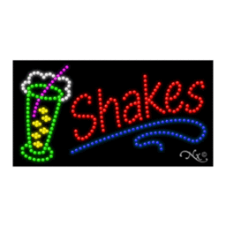 21778 LED Sign 32" x 17"