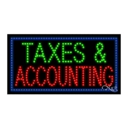 21791 LED Sign 32" x 17"