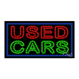 21793 LED Sign 32" x 17"