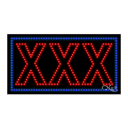 21798 LED Sign 32" x 17"