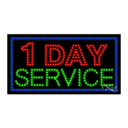 21799 LED Sign 32" x 17"