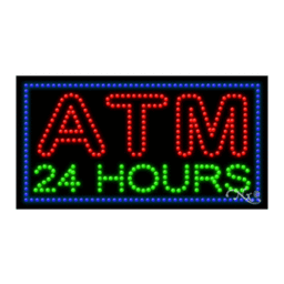 21801 LED Sign 32" x 17"