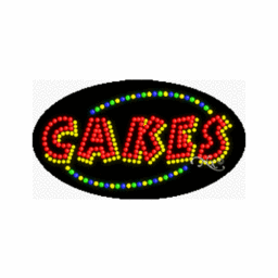 24566 LED Sign 27" x 15"